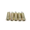 Conector hembra estéreo de 3.5 chapado en oro, conector hembra de audio de 3.5, diámetro exterior chapado en oro de 8.0, piezas de cobre para automóvil