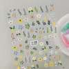 Adesivos de Arte para Unhas de Filhote Fofo Transfronteiriços Desenho Animado Criativo 3D Papelaria Lente de Celular Adesivos em Relevo 5D Modelo Ca