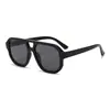 Gafas de Sol Retro Modernas Europeas y Americanas para Mujer, Montura Grande Estilo Piloto, Estilo Celebridad de Internet, Modelo Nuevo 2026 Gafas de Sol para Hombre
