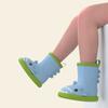 Botas de lluvia para adulto de tiburón, calzado de verano para mujer, suela gruesa antideslizante, botas de lluvia para niños, zapatos de goma impermeables lindos para padres e hijos