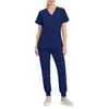 Entrega internacional de uniformes de trabalho para enfermeiros, macacões de manga curta, uniformes de trabalho para médicos, roupas de trabalho para equipe médica
