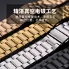 Adecuado para Apple iwatch correa de tres cuentas Samsung Huawei GT tres acero inoxidable con correa de reloj inteligente de metal