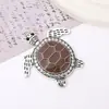Nuevo Accesorio Creativo de Tortuga Pequeña con Goteo de Aceite Incrustado de Diamantes de Golian Piezas para Joyería DIY Materiales de Decoración para Funda de Teléfono Aleación