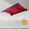 Suministro directo de fábrica de toldos eléctricos de caja completa, marquesinas de lluvia retráctiles, marco automático de aleación de aluminio, tela acrílica, cantidad mínima de pedido de una pieza