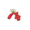 Cordão Cravejado com Diamantes para Bolsas Femininas, Chaveiro com Diamantes, Acessórios de Moda para Casa Totalmente Cravejados com Diamantes, Chaveiro de Carro Urso Violento