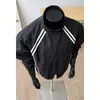 Chaqueta de entrenador casual deportiva estilo universitario de moda con cuello alto, chaqueta cárdigan holgada a prueba de viento para primavera y otoño para hombre, estilo americano