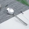 Juego de cubiertos de cuatro piezas de acero inoxidable 410, cuchillo, tenedor, cuchara, tenedor para bistec, cuchara, juego de vajilla de Amazon, hotel, cubiertos para comida occidental, cuchara para postre
