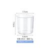 Copo de Boca Soprado à Mão Universal Ecologicamente Correto Padrão Vertical Fresco Vidro Ultrafino Copo de Café Copo de Suco Copo de Chá com Leite