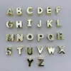 Cuentas Acrílicas con Agujero de 6 mm, Color Dorado y Plateado, 26 Letras Inglesas y Números, Joyería DIY Accesorios Hechos a Mano