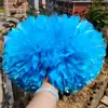 Pompons de Flor para Líderes de Torcida, Cabos de Pompons para Cheerleading, Pompons Coloridos, Pompons de Mão para Cheerleading, Flores de Mão para Eventos Esportivos