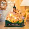 Senbao 611050 Caja de Música de Té de Flores Juguete de Ensamblaje Infantil Compatible con Bloques de Construcción de Juguete de Alta Calidad Regalo de Flores Venta al por Mayor