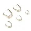 Broche en forma de U de Acero Inoxidable Accesorios para Joyería DIY Broche de Clip Hecho a Mano Broche para Colgante de Collar Broche de Conexión Desplazada Broche para Colgar