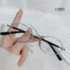 Altura Número Cara Pequeña Color Carey 47 Montura de Gafas Pequeña Montura Lisa Gafas Anti-luz Azul Miopía Gafas Danyang con Graduación