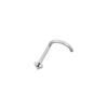 Piercing Transfronterizo G23 Titanio Rosca de Perforación Clavo para la Nariz Anillo para la Nariz Moda F136 Perforación Diente Interno Clavo Hueso de la Oreja Suministro Directo del Fabricante Joyería +