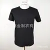 Explosões de Comércio Exterior Camiseta Masculina Europeia e Americana Camisa Publicitária Lisa Cor Sólida Algodão Camiseta Masculina Top Cor Sólida