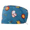 Gorro de Enfermera de Algodón Puro con Dibujos Animados Transpirable Ajustable Gorro Quirúrgico de Doctor Gorro para Clínica Dental Gorro de Trabajo para Hombres y Mujeres