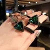 Anillo para el cabello con incrustaciones de diamantes Cuerda para el cabello de estilo coreano para mujer adulta Combinación perfecta para el cabello como una liga de goma Cuerda para el cabello de diamantes triangulares de cristal Accesorios para el cabello Tocado