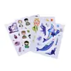 Paquete de Pegatinas Impermeables de Dibujos Animados Personalizadas por el Fabricante para Mascotas, Pegatina Autoadhesiva Impermeable de PVC Transparente de Aliento de Bebé, Pegatina para Diario sin Rastro