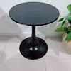 Mesa Auxiliar Creativa para Dormitorio, Mesa de Café Pequeña Moderna Minimalista de Moda, Mesa Redonda para Sala de Estar de Uso Doméstico, Mesa Tulipán Pequeña Estilo Ins