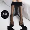 Meia-calça feminina sexy ultra-fina anti-puxões para primavera e verão, modeladora, amiga da pele, emagrecedora, embelezadora, estilo puro desejo de alta qualidade