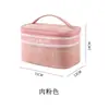 Bolsa de Maquillaje para Colgar, Neceser de Gran Capacidad, Separación Seco y Húmedo, Material de Malla, Se Puede Colgar, Bolsa de Maquillaje