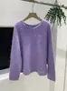 Suéter de Lã Espessa Tipo Fleece para Mulheres, Suéter de Malha Sem Costura com Borda Enrolada, Camada Base Pulôver, Suéter de Lã Camada Base Feminino