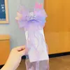 Diadema Infantil Niña Lazo Arcoíris Trenzado Pasador Tocado Coleta Cinta para el Cabello Pasador Accesorios para el Cabello de Niña de Verano