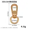 Fivela de Ponto de 3 Minutos Liga de Zinco Bolsa Lanyard de Telefone Fivela Acessórios de Hardware DIY Placa Redonda Extremidade de Corda de Fita Fivela de Cachorro