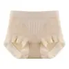 Calcinhas Sem Costura Estilo Nacional, Comprimento Estendido, Virilha Anti-Fricção, Compressão Seamless em V, Controle da Barriga, Luxo Leve Romântico Nova Calcinha Jacquard Estilo Nacional