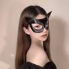 Máscara de Halloween, fiesta de mascarada, máscara cos, accesorios de vestir, media cara, borde de encaje, máscara de plumas para la cabeza