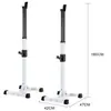 Equipo de Fitness Multifuncional Banco para Mancuernas Banco para Sentadillas Rack para Press de Banca Rack para Mancuernas Retráctil Libremente Rack para Sentadillas Divididas