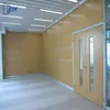 Partición Móvil para Sala de Negocios, Puerta Plegable Deslizante de Alto Aislamiento Acústico, Pared de Pantalla Colgante con Riel para Oficina