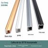 Luz de Linha Embutida LED Calha de Alumínio Luz de Gabinete de Liga de Alumínio Luz de Guarda-Roupa Calha 1010 Perfil de Alumínio Carcaça de Luz de Linha