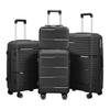 Directo de Fábrica Nueva caja de PP gran capacidad moda impermeable equipaje viaje de ocio multicolor suit estuche con ruedas