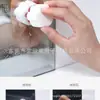 Garras de Gato Limpiador de Espejos Vidrio de Baño Espejo Grifo Limpieza Algodón Azulejo Cerámico Algodón PU Espejo Cosmético Esponja Limpiadora