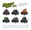Comercio Exterior Nueva Motocicleta de Inercia de Dinosaurio Juguete de Cuerda para Niños Modelo Animal Set Tiranosaurio Rex Artificial