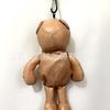 Bolsa de compras plegable de dibujos animados al por mayor tipo muñeco de oso plegable portátil gran capacidad bolsa de compras de supermercado bolsa tote