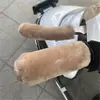 Guantes de Manillar de Felpa para Vehículos Eléctricos de Nuevo Estilo, Tipo Universal, Cálidos, Antideslizantes, a Prueba de Frío, Adecuados para Vehículos Eléctricos, Motocicletas y Bicicletas