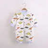 Body de manga larga cálido para bebé de otoño e invierno, ropa interior, ropa para casa, mono de algodón puro Clase A para recién nacido