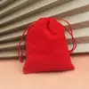Bolsa de Tela con Cordón para Artículos Pequeños, Bolsa de Terciopelo para Joyería, Cuentas de Nogal, Cuentas Budistas, Cuentas de Mano, Hilo de Mano, Bolsa para Cuentas de Juego, Venta al por Mayor