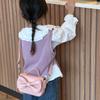 2024 Invierno Nuevo Bolso de Mano para Niños Moda Bolso Cruzado para Niños Elegante Bolso de Hombro con Lazo para Niños y Niñas