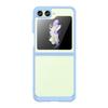 Adequado para Capa de Celular Samsung Galaxy Z Flip5 Capa de Celular Acrílica Transparente Samsung Galaxy Z Flip5