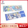 Talones de boletos de arenas movedizas de acrílico, adornos de ladrillos de tarjetas periféricas de animación de celebridades personalizados, procesamiento de soportes de mahjong de arenas movedizas de acrílico