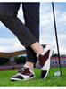 Nuevos Zapatos de Golf para Hombre Transpirables Clavos Triturados Antideslizantes Zapatos Deportivos de Ocio al Aire Libre Zapatos de Talla Grande Transfronterizos en stock