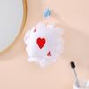 Linda bola de baño al por mayor toalla de baño de dibujos animados flor de baño no se dispersa espuma grande artefacto de baño baño bola de baño