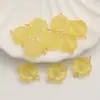 Cuentas de Cristal con Degradado de Flor de Cerezo Colgantes Dobles Accesorios de Cuentas Hechos a Mano para Pulsera Collar Pendientes Materiales