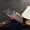 Funda magnética para teléfono con patrón de fibra de carbono, media cubierta, adecuada para Xiaomi 17Promax, Xm15Pro, funda protectora translúcida ultrafina