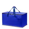 Bolsa de Armazenamento Transfronteiriça, Colcha de Viagem, Bolsa de Armazenamento de Roupas, Bolsa de Embalagem para Mudança de Bagagem Tecida Espessa Impermeável, Portátil
