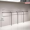 Estante de exhibición para tienda de ropa para mujer, estante simple de hierro negro para pared, percha especial, estante de exhibición de ropa para tienda de ropa