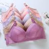 Sujetador de Nuevo Estilo para Mujeres de Mediana Edad y Mayores, No Magnético, Talla Grande, Copa Grande, Sin Aros, Algodón Delgado, Ropa Interior Push-Up, Sujetador, Venta Directa del Fabricante
